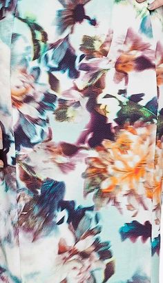 a women's skirt with flowers on it