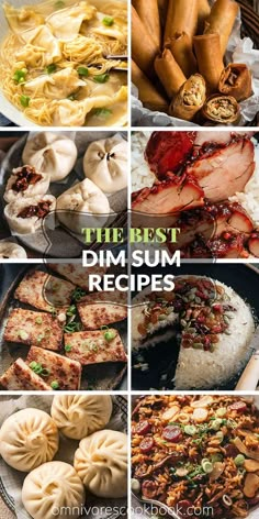 the best dim sum recipes to make at home and in minutes, they are delicious