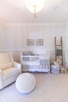 Olivia Rink’s Cozy Chic Nursery Design Reveal Book Ledges, Just A Dream, Home Needs, Baby Boy Nursery, Boy's Bedroom