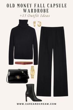 Old Money Fall Capsule Wardrobe + 15 Outfit Ideas Fall Fashion Aesthetic, Old Money Fall, Olivia Dunne, Coachella Outfits, Classic Style Outfits, Fall Wardrobe Essentials, Sophisticated Outfits, Fall Capsule Wardrobe, Woman Style