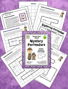 the mystery perimeters for children to practice their reading skills