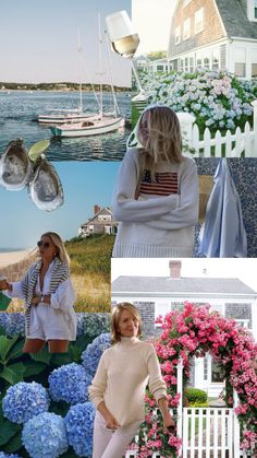 #coastalgrandmother Casual Home Outfits, Hamptons Summer, Coastal Fashion, Coastal Lifestyle, New England Style, Hamptons Style, Summer Inspiration, Old Money Aesthetic, Summer Dream