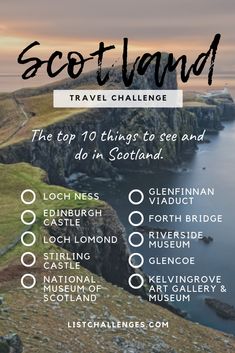 the top ten things to see and do in scotland