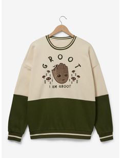 Embroidered Mushrooms, Galaxy Sweatshirt, Marvel Guardians Of The Galaxy, Geek Clothes, Marvel Hoodies, Chenille Patch, Marvel Sweatshirt, I Am Groot, Hoodie Aesthetic