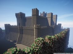 an image of a castle made out of blocks