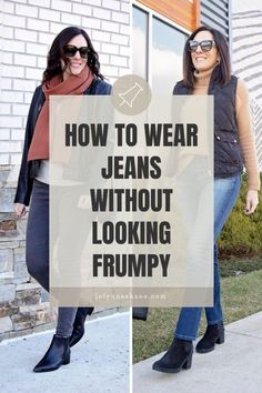 Fall Fashion Jeans, How To Wear Jeans, Jolynne Shane, Blue Jean Outfits, Dress Up Jeans, Modest Summer Dresses, Health Signs, Jeans Outfit Women, Stylish Fall Outfits