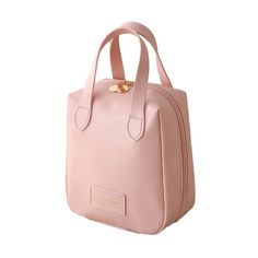 Material: PU Color: White, pink Size: As shown PACKAGE 1 * Makeup Bag Size: One Size. Organized Makeup, Toiletries Organization Travel, Bags For Traveling, Women Traveling, Travel Size Toiletries, Small Travel Bag, Travel Bag Organization, Travel Bags For Women, Organizer Bag