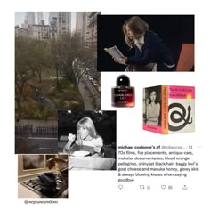 an image of a woman in the city with her book and other things to read