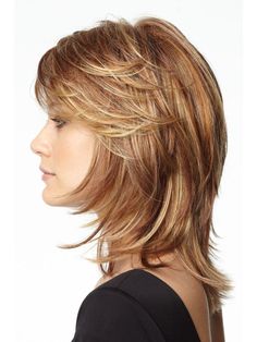 R29S+ Choppy Hair, Shag Hairstyles, Short Straight Hair, Great Hair, Layered Hair, Hair Dos, Fine Hair