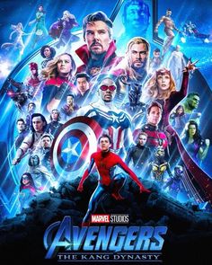 the avengers movie poster is shown in this promotional image from disney's upcoming film