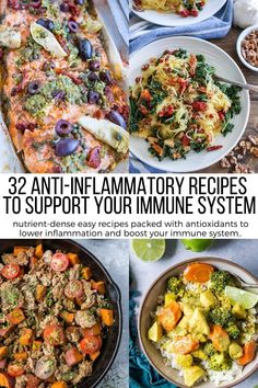 Inflammatory Recipes, Breakfast Low Carb, Lower Inflammation, Boost Your Immune System, Inflammatory Foods