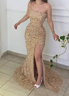 Beige Evening Dress, Sequins Prom Dress, African Party Dresses, 2023 Prom, Gold Prom Dresses, Strapless Prom Dresses, Mermaid Sequin, Sequin Prom Dress, Gala Dinner