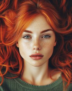 Beautiful Red Hair, Self Portrait Photography, Fake People, Brow Shaping, Human Face, Crazy Hair, Beautiful Eyes