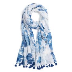 PRICES MAY VARY. ★MATERIAL - Our scarves are made of high quality voile, very lightweight, soft and breathable. ★DESIGN - Our scarves depict vivid and natural floral and plant motifs and are dyed with high quality eco-friendly dyes, the colors are bright and not easy to fade. ★MULTIPURPOSE - Our oversized scarf size is 70x33 inches, can be flexibly transformed according to your needs, adding a unique and stylish element to your look when transformed into neck scarf, capes or shawls. It can also Leopard Print Scarf, Fall Scarves, Large Scarf, Oversized Scarf, Colorful Scarf, Soft Floral, Boho Fall, Sweater Blouse, Winter Accessories