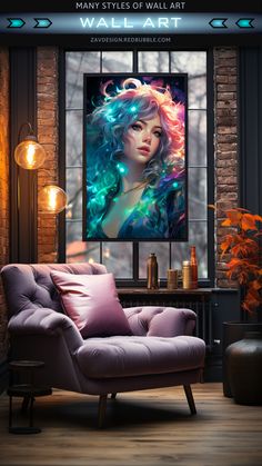 Beautiful girl with fairy hair. Wall Art. Bring a touch of magic to your walls with this exquisite wall art showcasing a stunning girl with enchanting fairy hair. Transform your space into a dreamland and let your imagination roam free. Visit our website for more details and inspiration on how to create an enchanting ambiance in your home. Hair Wall Art, Hair Wall, Farmhouse Transitional, Scandinavian Traditional, Fairy Hair