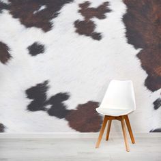 Brown and white cow print photo wallpaper mural by WallpaperMural.com Brown And White Cow, Marble Effect Wallpaper, Tree Wallpaper Mural, Spotted Wallpaper, Tree Wall Murals, Scandinavian Wallpaper, Turquoise Wallpaper, Nursery Wall Murals, Cow Spots