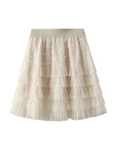 Fabric name: meshSkirt type: cake skirtSkirt length: short skirtColor: white, black, dark green, apricot, khaki, purple, light green,pink.Size: average size Pleated Tulle Tiered Skirt, Spring Tulle Pleated Skirt, Beige Party Skirt With Ruffles, Spring Tulle Flared Pleated Skirt, Spring Tulle Pleated Flared Skirt, Beige Ruffled Skirt For Parties, Feminine Beige Ruffled Skirt, Beige Feminine Skirt With Ruffles, Elegant Beige Tiered Mini Skirt