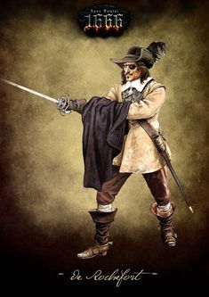 Pirate Character, Pirate Fashion, The Three Musketeers, Art Characters, Figure Painting, Knights, Character Concept