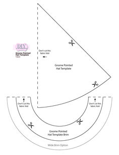 the sewing pattern is shown with instructions for how to make an origami sail