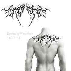 #Vmanbuntattoo Venom Back Tattoo, Back Tattoo For Men, Tatted Guys, Jack Tattoo, Tattoo Ideas Males, Bleaching Clothes, Medieval Tattoo, Finger Tats, Wing Tattoo Designs