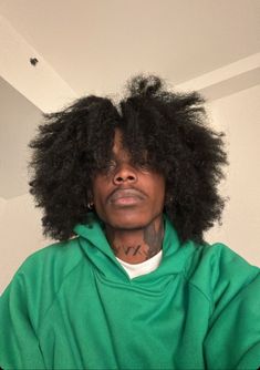 Black Hairstyles Natural Men, 4b Medium Length Natural Hair, Mens Black Hairstyles, Afro Man, 4c Natural Hairstyles Men, Colored Afro, Black Afro, Orange Black Hair, Black Afro Hairstyles