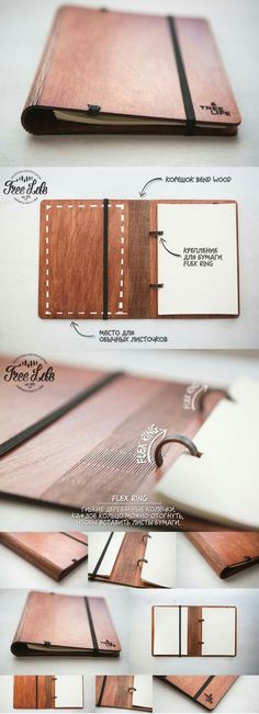 several different types of wood are shown in this graphic design process, including the back and side panels