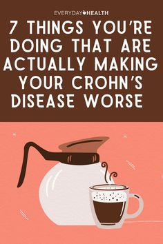 Chrons Disease Diet, Crohns Friendly Recipes, Crohns Diet, Chrons Disease, Crohns Recipes, Seven Habits, Foods And Drinks, Digestive Tract, Inflammatory Foods