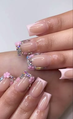 Future Mood, Funky Nail Designs, Flower Knit, Funky Nail Art, Tapered Square Nails, Girly Acrylic Nails, Simple Acrylic Nails, Short Square Acrylic Nails, Long Square Acrylic Nails