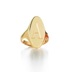 LANA ELONGATED SIGNET RING Signet Rings Women, Gold Jewelry Gift, Monogram Ring, Gold Signet Ring, Engraved Jewelry, Evil Eye Jewelry, Signet Ring, Diamond Earrings Studs, Ring Shopping