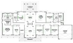 the floor plan for an apartment building with multiple rooms and two garages on each level