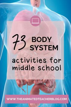 73 body system activities and ideas for middle school teachers Science Games Middle School, Human Body Systems Activities, Teaching Middle School Science, Science Classroom Decorations, Middle School Science Experiments, Biology Resources