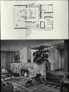 an old and new house with floor plans