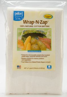 a bag of wrap - n - zap is shown in front of a white background