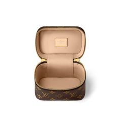 LOUIS VUITTON® - Nice Nano - Monogram Louis Vuitton Vanity, Toiletry Pouch, Beauty Case, Vanity Case, Louis Vuitton Official, Travel Jewelry, Fashion Books, Beauty Essentials, Small Leather Goods