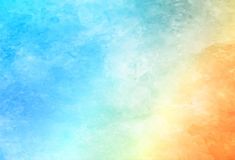 an abstract background with blue, yellow and orange colors