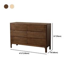 an image of a dresser with measurements