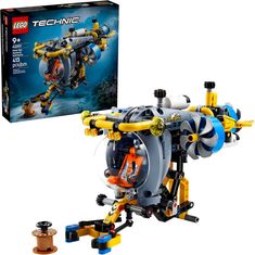 SUBMARINE TOY FOR KIDS – Let young science and engineers create their own deep-sea adventures with this LEGO Technic Deep-Sea Research Submarine building set for kids ages 9 and up