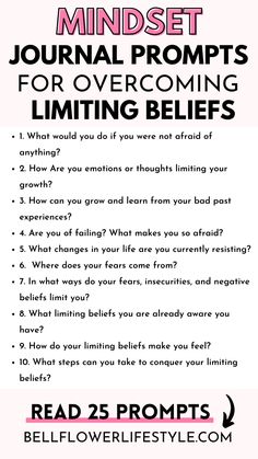 Journal Prompts Limiting Beliefs, Shadow Work Limiting Beliefs, Discipline Journal Prompts, Journal Prompts For Self Limiting Beliefs, How To Overcome Limiting Beliefs, Scarcity Mindset Journal Prompts, Overcoming Limiting Beliefs, Cbt Prompts, Limiting Beliefs Examples