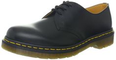 Dr. Martens 1461Z DMC SM-B, Unisex-Erwachsene Derby Schnürhalbschuhe, Schwarz (Black/Gelbe) HOOLYWOOD-Berln Dr Martens Womens, Winter Accessories, Womens Oxfords, Shoes Online, Leather Shoes, Derby