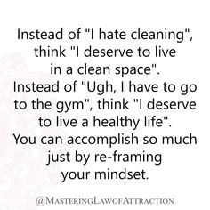 Clean Space, Mental And Emotional Health, I Deserve, Life Advice, A Quote, Emotional Health, Going To The Gym, Good Advice, Wisdom Quotes