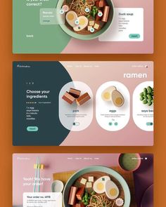 Ramen Ramen Dish, การออกแบบ Ui Ux, Food Website Design, Food Web Design, Ui Ux Designer, Ui Design Website