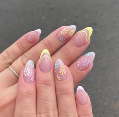 Pink Gel, Summery Nails, Designs Nail, Acrylic Nails Coffin Short, Short Acrylic Nails Designs, Oval Nails, Nail Art Ideas, Beauty Nail, Fire Nails