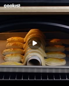 an image of bread baking in the oven