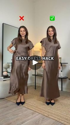 1.8M views · 7.3K reactions | 489 the dress hack to get perfect fit 👗 girls, save for later & make sure to follow for #fashionhacks | Ginevra Herculie | Ginevra Herculie · Original audio Dress Won’t Zip Hack, Clothing Hacks, Simple Dresses, Hair Hacks, Perfect Fit, Beauty Hacks, Dress Up, Fashion Tips, Dresses