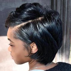 Hairstyle Ideas For Black Women | Cool Black Hairstyles | Hairstyles For Medium African Hair 20190421 Short Hair Cuts For Round Faces, Short Black Hair, Short Hairstyles For Thick Hair, Short Black Hairstyles, Black Hairstyles, Haircut For Thick Hair, Short Haircut