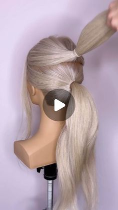 Joseph I'Anson on Instagram: "Do Want to see how to create a fancy up do starting with just 2 ponytails? Then checkout this tutorial…..  L’IMAGE Mannequin - “LIZ” from @equip_the_creative use code Joseph10 at the checkout to get 10% off your order.   Styled using @colorwowhair Style On Steroids & Cult Favourite Hairspray  #hairtutorial #hairup #hairupdo #hairdo #hairdosimple #updo #updos #updohairstyles #hairups #hairstyles #hairideas #Weddinghair #hairwedding #bridalhair #reel #reels #igreels #ighair #hairfashion #hairhack #hairgoals #updostyles #upstyle #tutorialhair #hairart #reelitfeelit #bridalhair #bridalhairinspo #kimkardashian #colorwow  @behindthechair_com  @markleesonsalons @nextlevelhairstylists @hairbrained_official @limage_gmbh @hairtutorial4you @hairstyles_ideas__ @i.love.hai Waved Hair Hairstyles, Easy Party Updos For Long Hair, Simple Updo For Fine Hair, Fun Hair Updos, Secure Updos For Long Hair, How To Up Do Hairstyles, Easy Ponytail Updo, Easy Do It Yourself Updo, Pagent Hair Ideas Updo