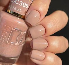 Dnd Gel Nail Polish, Statement Makeup, Nail Boutique, Dusty Brown, Band Nails, Dnd Gel Polish, Powder Nail Polish, Gel Nail Colors, Polish Colors