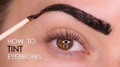 Diy Eyebrow Tint At Home, Eye Brows Tinting, Brow Tinting Diy, Eyebrow Dye Diy At Home, Dye Eyebrows At Home, Eyebrow Tinting Black Women, Eyebrow Tinting Diy At Home, Tint Brows