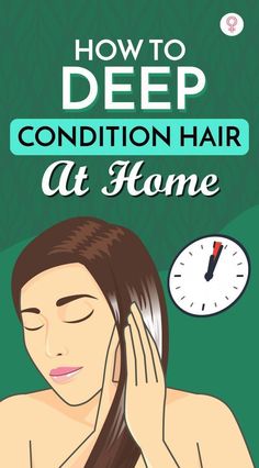 How To Deep Condition, Deep Conditioning Diy, Diy Deep Conditioner, Hair Masks For Dry Damaged Hair, Thicker Stronger Hair, Condition Hair, Best Hair Mask, Deep Conditioning Hair