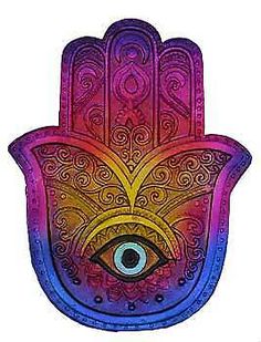 a hamsa with an eye on it